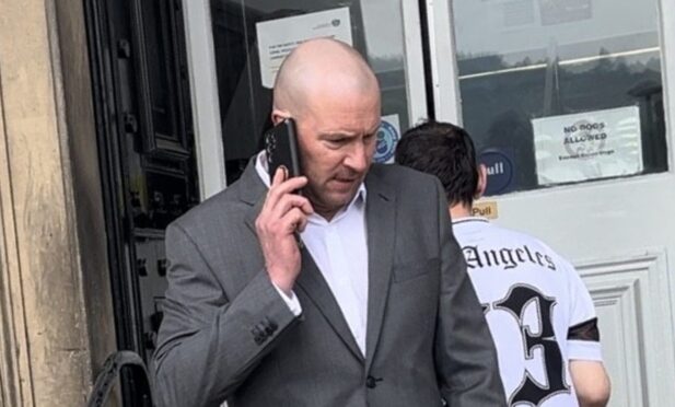 Sean McGhie appeared at Perth Sheriff Court