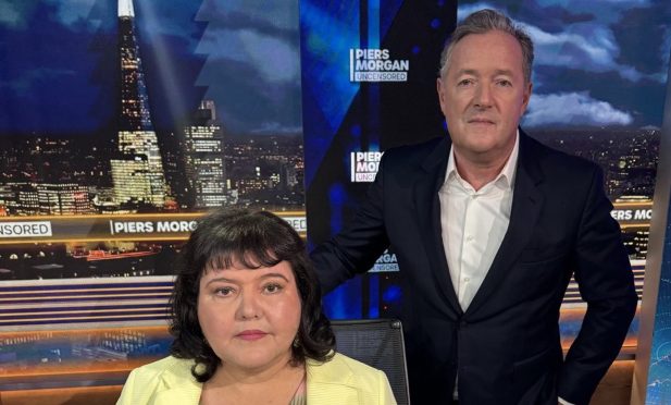 Fiona Harvey was interviewed by Piers Morgan about allegedly being the 'real' Martha in Netflix hit Baby Reindeer. Image: Piers Morgan
