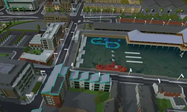 City Quay in 3D. Image: 4J Studios/YouTube