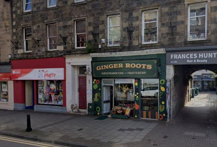 Ginger Roots on Port Street in Stirling City Centre 