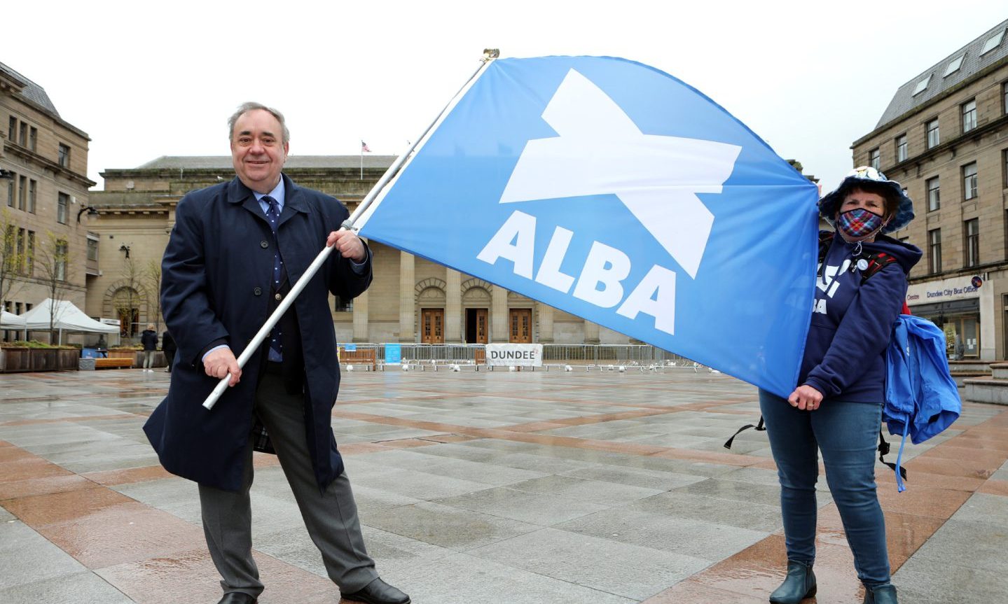 Alex Salmond in Dundee. Image: Gareth Jennings/DC Thomson.
