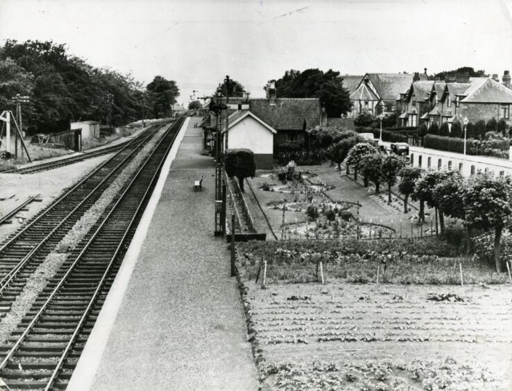 Barnhill station in 1950.