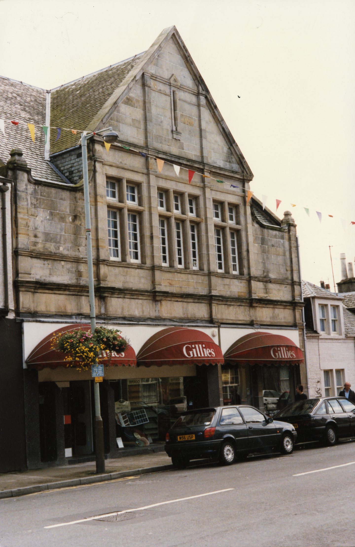 The Fort Street entrance at Broughty Ferry business Gillies in August 1996. 