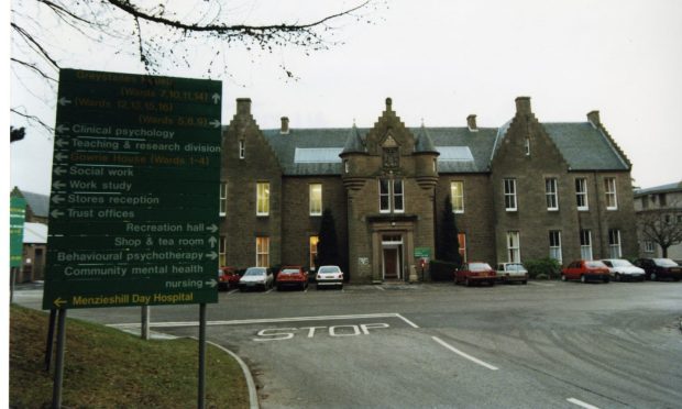 The former Royal Dundee Liff Hospital in 1996.