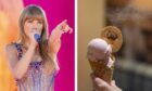 An ice cream celebrating Taylor Swift's sold-out Edinburgh gigs has been launched in Dundee and Anstruther. Image: Sarah Yenesel/EPA-EFE/Shutterstock/Equi's