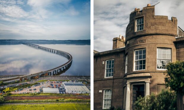 The Magdalen Yard Road flat overlooks the Tay Bridge. Image: Verdala