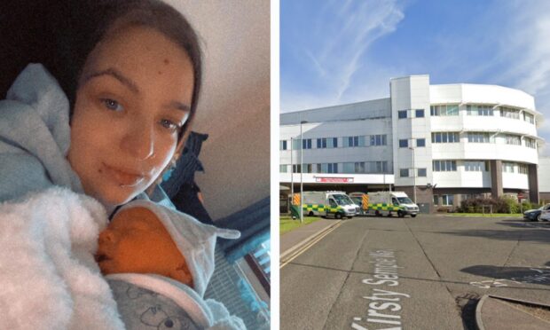 Becky Smith has fresh hope after a call from medics at Ninewells Hospital. Image: Becky Smith/Google Street View