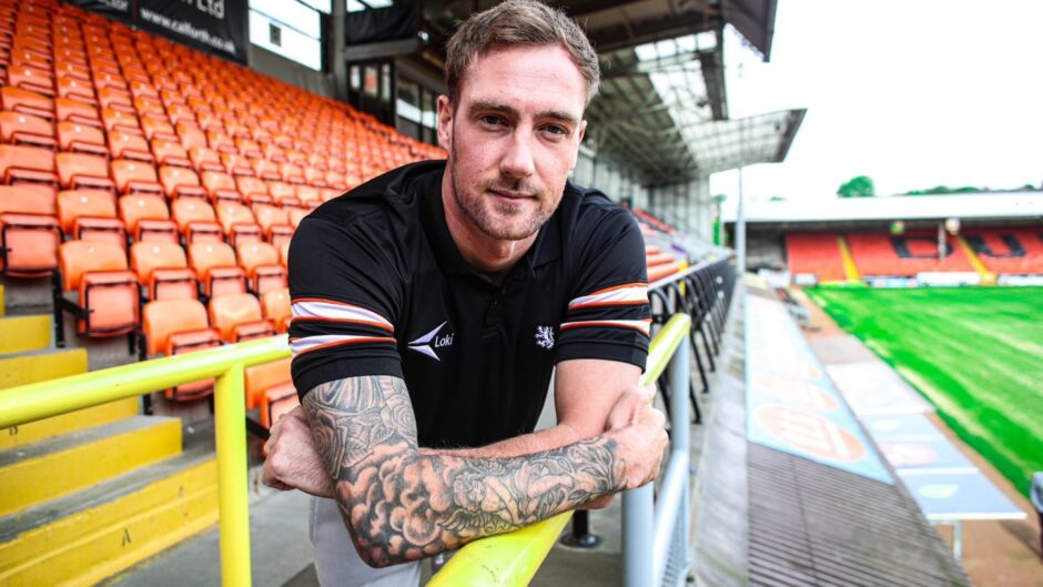 Dundee United's Mr Versatile Kevin Holt