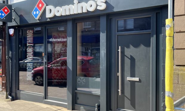 The new Domino's on Castle Street in Forfar. Image: DC Thomson