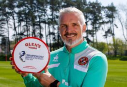 Dundee United’s Jim Goodwin named Scottish Championship manager of the month