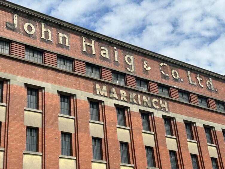 The landmark former Haig whisky building in Markinch.
