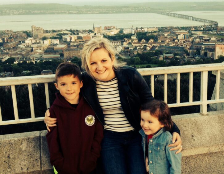  Justine moved into general practice nursing after having her two children, Leo and Lexi.