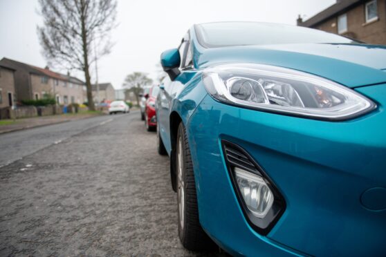 The pavement parking ban comes into force in Fife in September