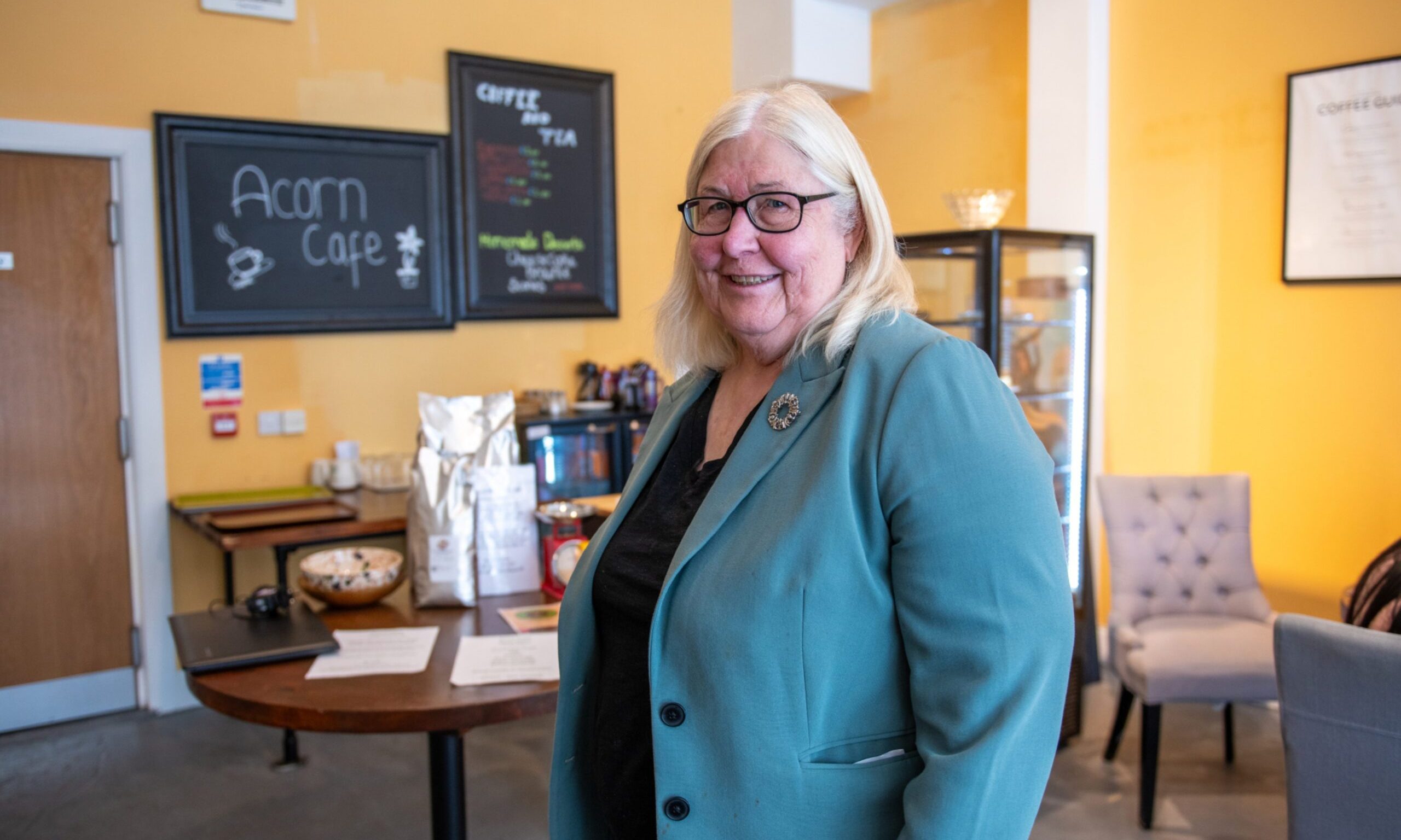 Linda El-Miligy, manager of Acorn Cafe in Perth.