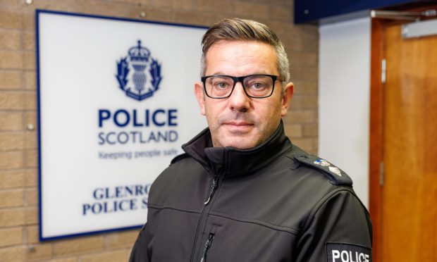 Chief Superintendent Derek McEwan, Fife's police chief. Image: Kenny Smith/ DC Thomson.