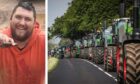 Kevin Buttercase funeral procession honoured by 50-strong tractor convoy.