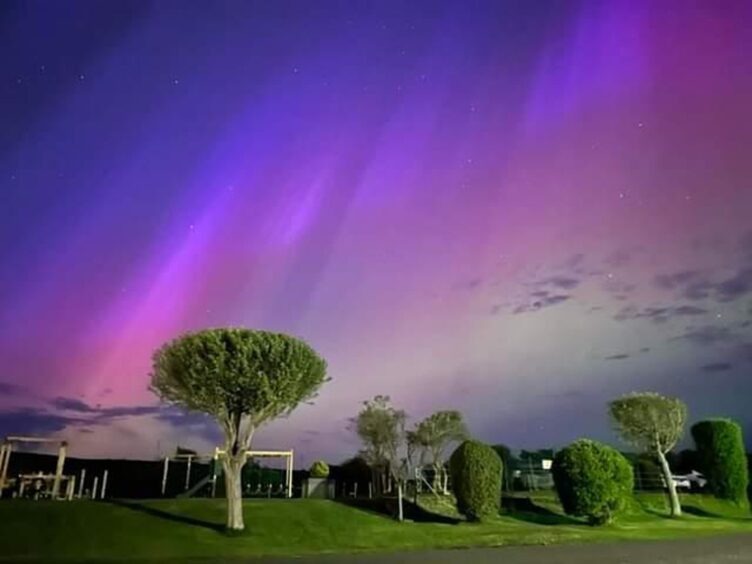 Stunning pictures of the night sky from Fife.