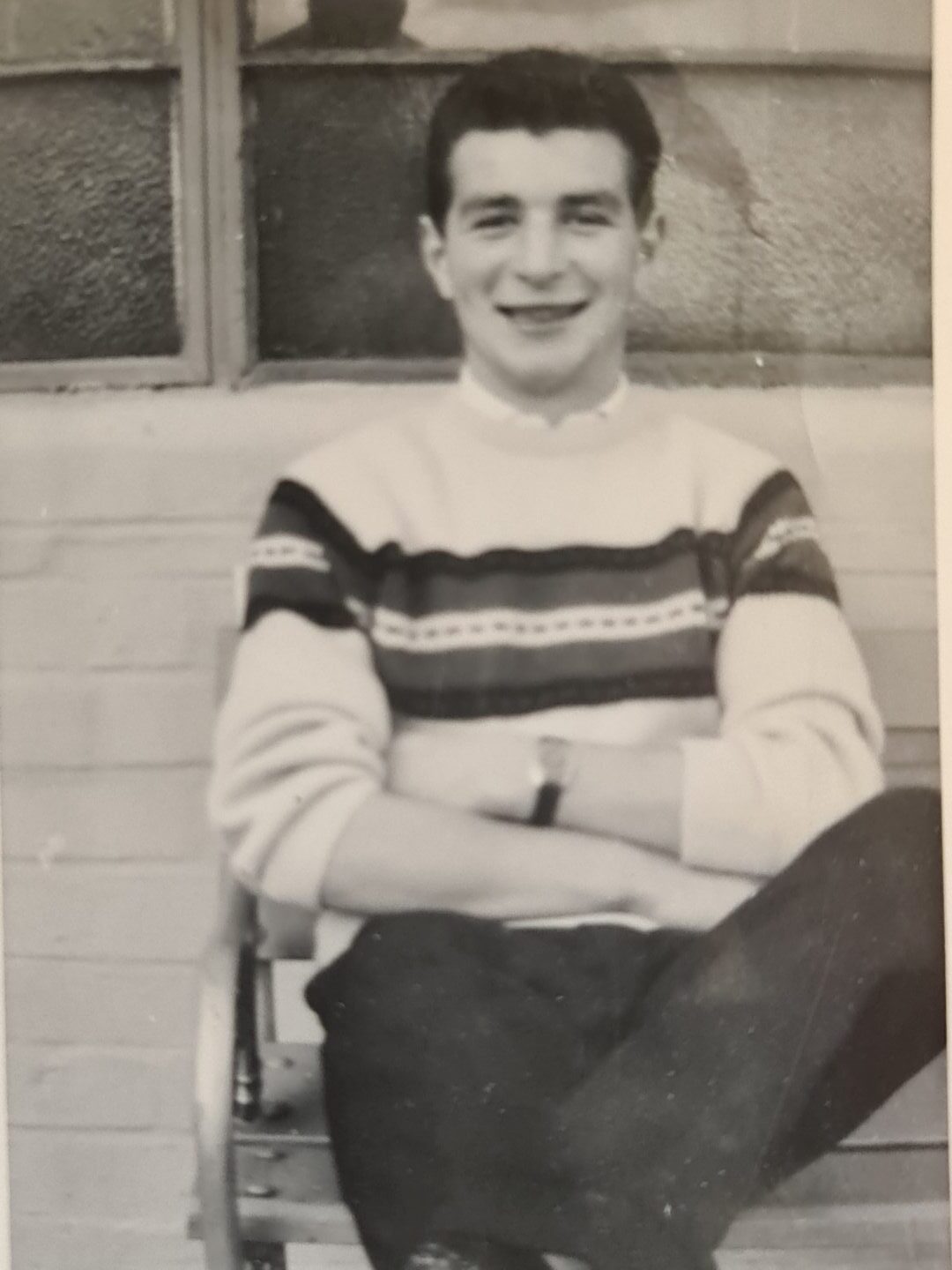 Kinghorn's Bill Black as a teenager.