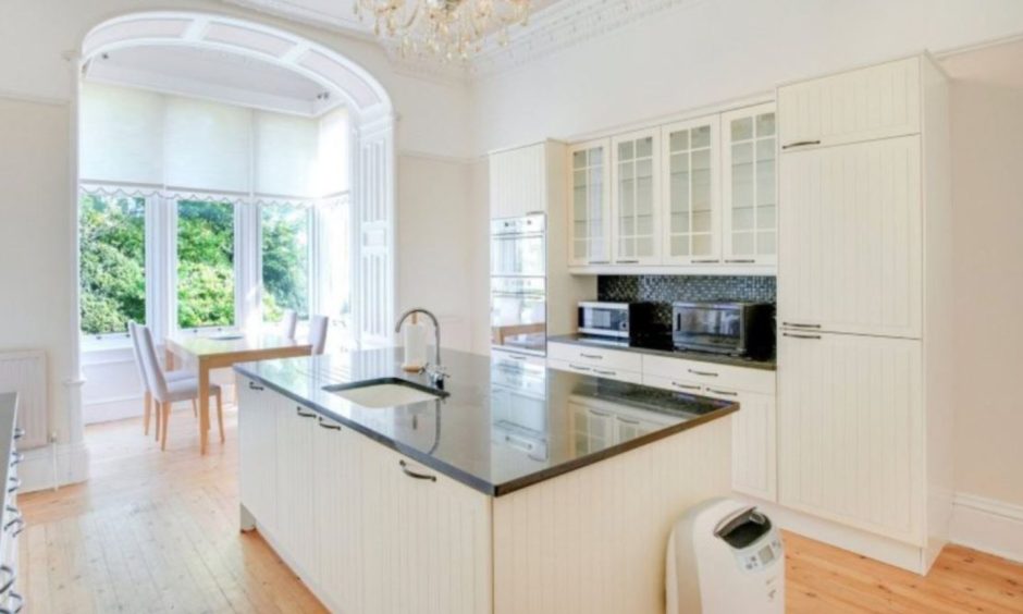 Kitchen of Tai Chi Wellness Centre in Kirkcaldy.