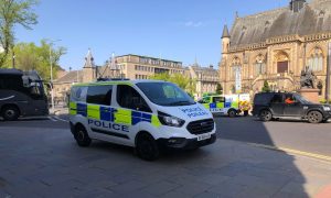 Police have confirmed a man has been arrested in connection with the incident. Image: James Simpson/DC Thomson.