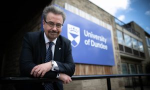 Professor Iain Gillespie, principal of Dundee University. Image: Supplied