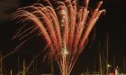 Ruth Vance's photograph of Anstruther fireworks won a competition to celebrate Levenmouth rail link opening