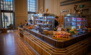 Cafe inside Perth Museum. Image: Steve MacDougall/DC Thomson.