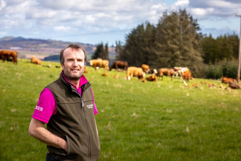 Johnnie Balfour is a managing partner at Balbirnie Home Farms in Fife. 