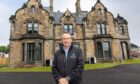 Keith Davidson, chief executive of Easy Living Developments, at the former Forth Park Maternity Hospital in Kirkcaldy. Image: Steve Brown/DC Thomson
