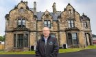 Keith Davidson, chief executive of Easy Living Developments, at the former Forth Park Maternity Hospital in Kirkcaldy. Image: Steve Brown/DC Thomson