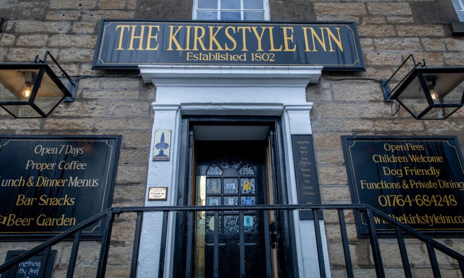 The Kirkstyle Inn in Dunning.