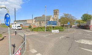 The attack happened on St Andrews Road in Anstruther.