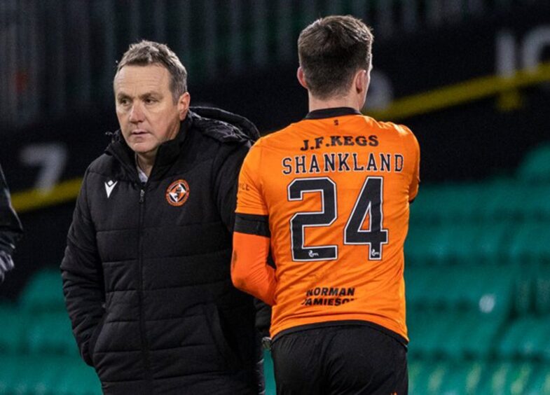 Micky Mellon, left, and Lawrence Shankland