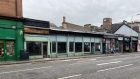 Exterior of empty Ferguson shop premises on County Place, Perth