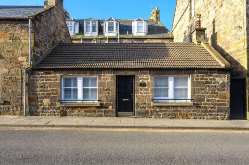 The Golf Cottage in St Andrews.