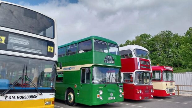 Fife Heritage railway is organising vintage buses in Leven