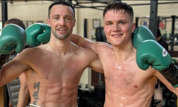 Perth boxer Luke Bibby has been sparring with Josh Taylor.