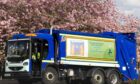 Perth and Kinross Council bin lorry