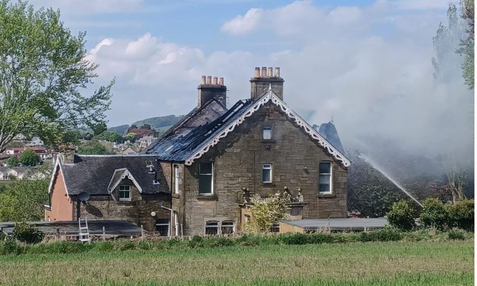 Cupar house fire