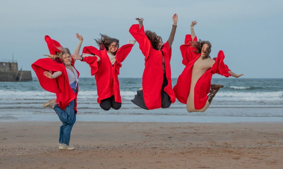 St Andrews University students take part in the annual Gaudie.