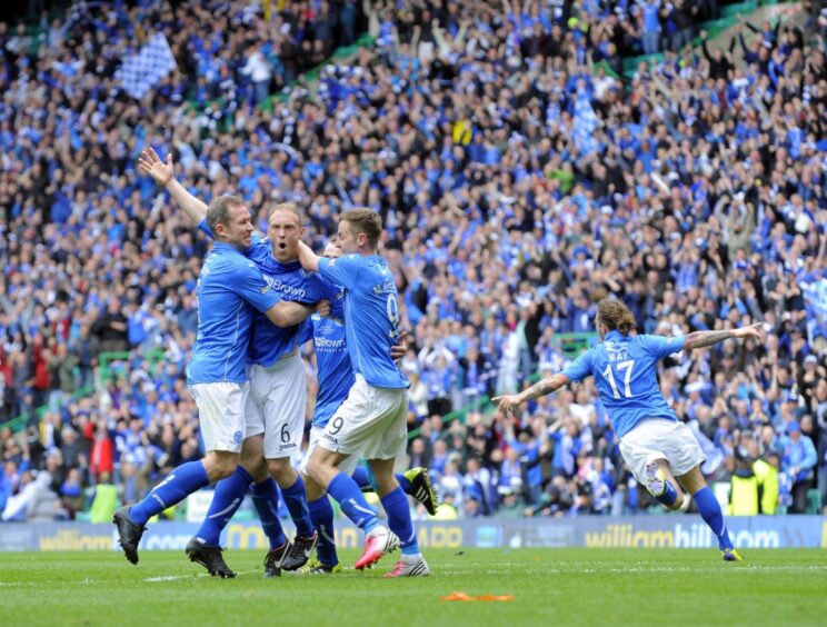 Steven Anderson's goal just before half-time sent Saints on their way to victory.