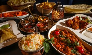 Diners are spoilt for choice at Babujee in Dundee. Image: Mhairi Edwards/DC Thomson