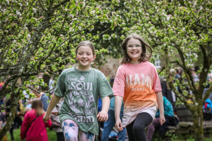 Youngsters at Barry Mill duck race family fun event.