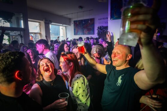 Good music, good friends and good vibes. Image: Mhairi Edwards/DC Thomson