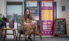 Feeling Strong's peer listening and resources officer Errin Mathieson. Image: Mhairi Edwards/DC Thomson