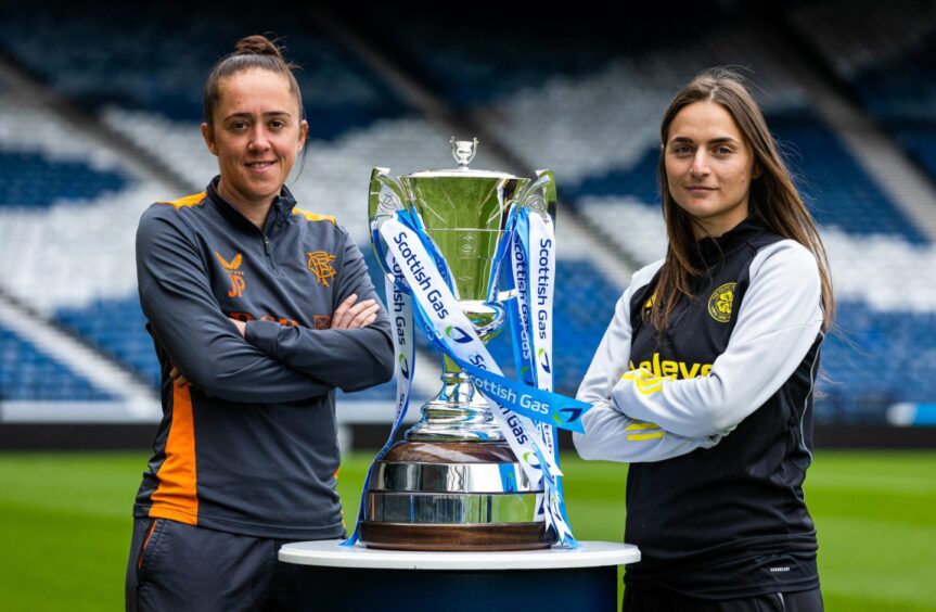 Jo Potter and Elena Sadiku are building a big rivalry with Rangers and Celtic. 