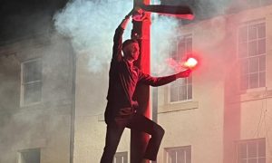Cupar Hearts pyro party celebrations follow historic Scottish Amateur Cup Final victory at Hampden