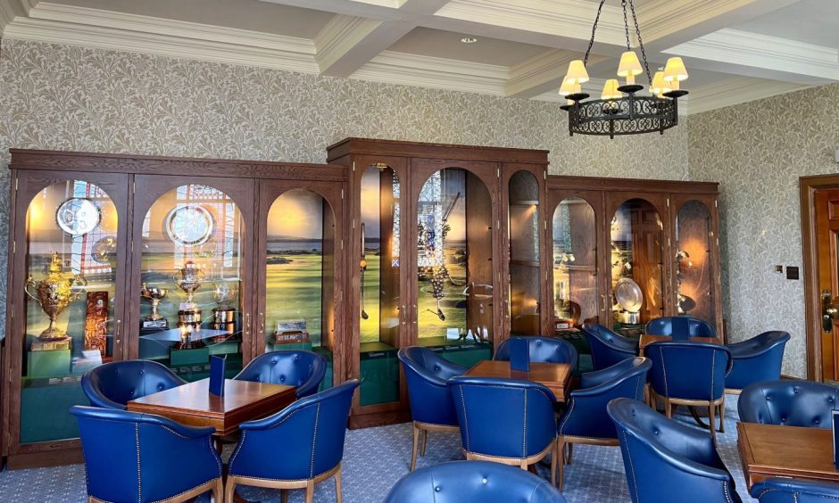 Royal and Ancient Golf Club of St Andrews trophy room
