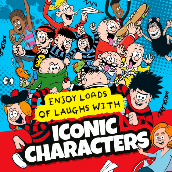 Iconic Beano characters (DC Thomson/Shutterstock)