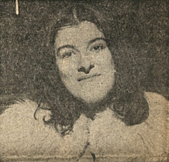 a head shot of Elizabeth Bateson, who spoke about the Dundee Littlewoods in 1971.